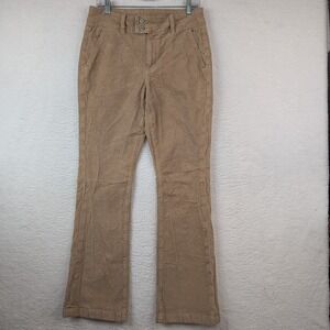 American Eagle High Rise Kick Boot Pants Women's 8 Stretch Tan